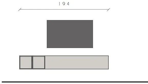 Infinity 2.0 2 db-os szett bézs / Mercure tölgy