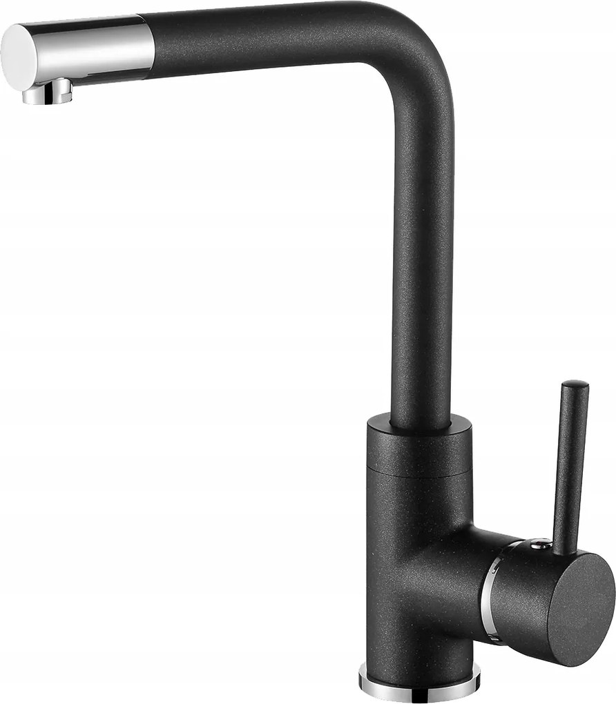 Egykaros konyhai csaptelep Concept BDG4327bc gránit Fekete