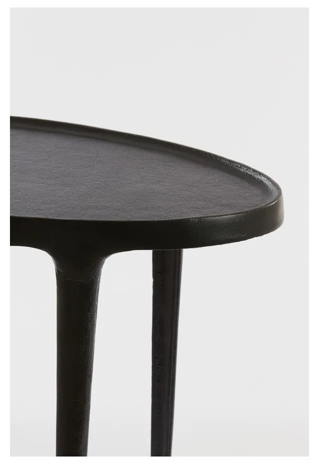 Fém kerek tárolóasztal szett 2 db-os 33x70 cm Arica – Light &amp; Living