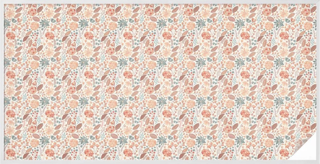 Ablakfólia Öntapadós Adatvédelem Virágos kompozíció 200x100