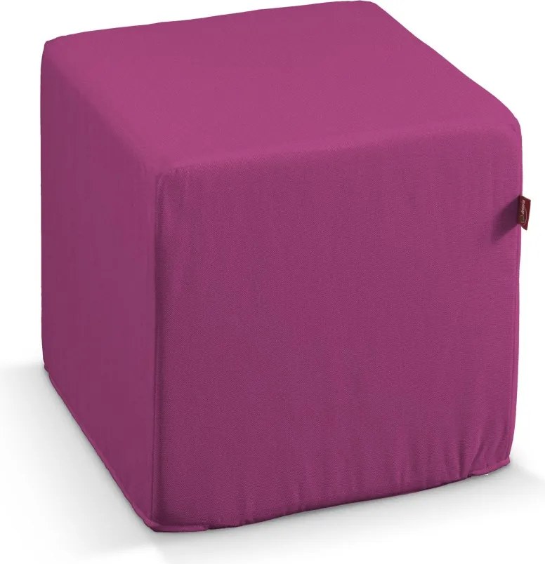 Dekoria amaránt kocka puff