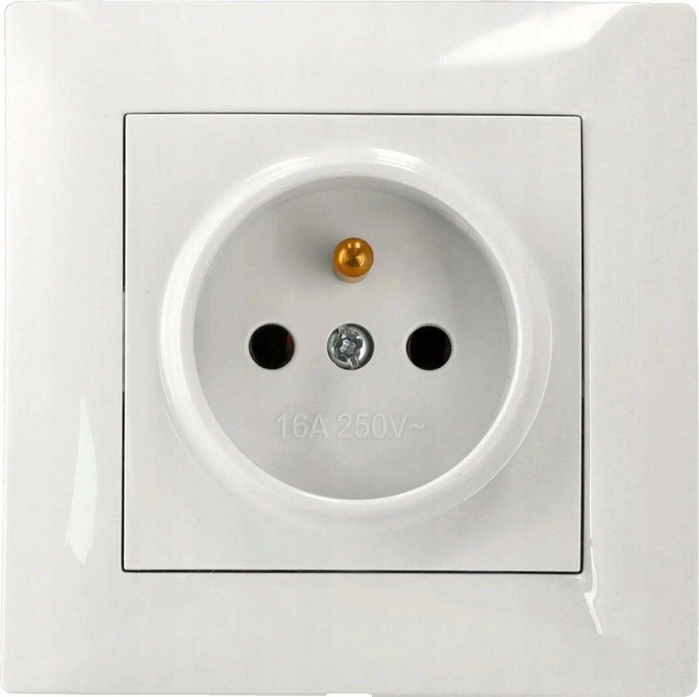 Aljzat Kontakt aljzat szimpla fali 2P+Z Elektromos 16A 230V