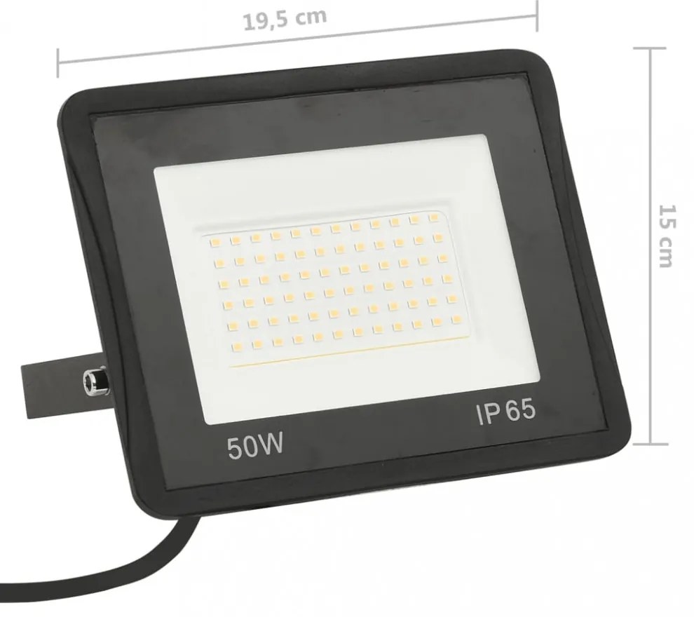 hideg fehér fényű LED reflektor 50 W