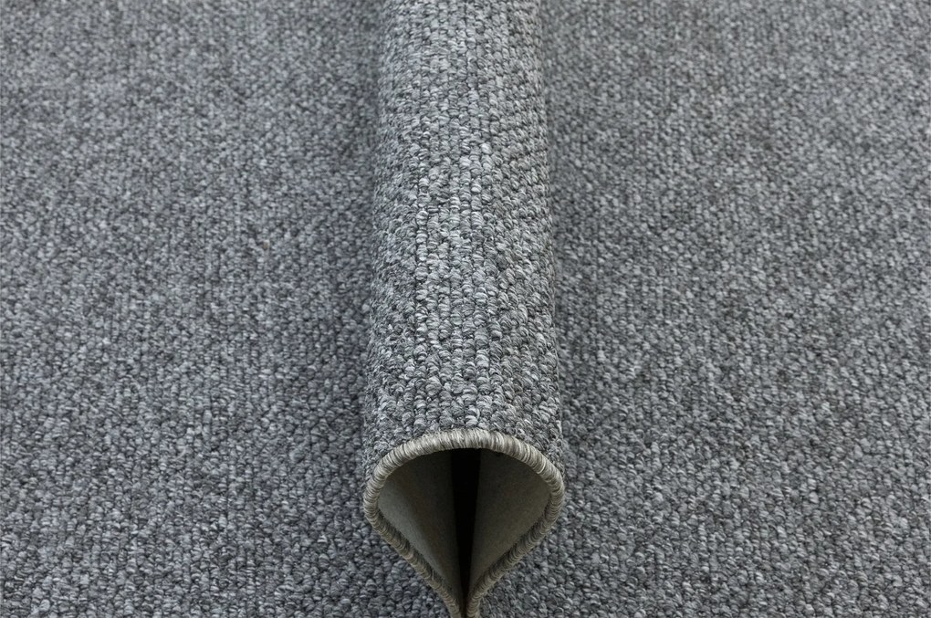 Nappali Szőnyeg Szürke Modern Hurkos Divatos Filc Topáz 150x250 cm