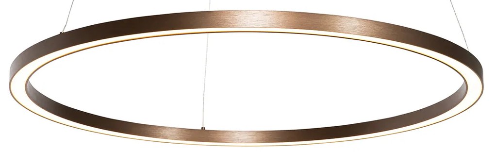 Függőlámpa bronz 80 cm LED-del, 3 lépésben dimmelhető - Girello