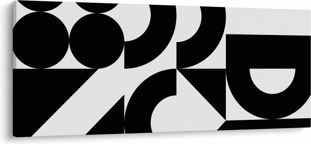 Kép - Geometriai absztrakció N⁰2 (120x50 cm)