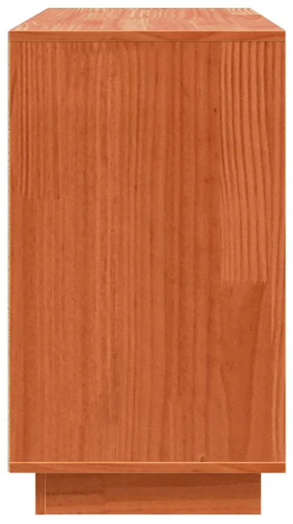 Széf Barna 111 x 34 x 60 cm Tömör fenyőfa