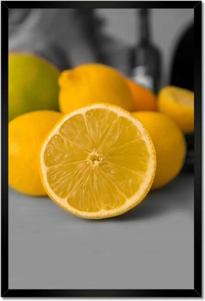 Poszterek keretben 40x60 Citrom