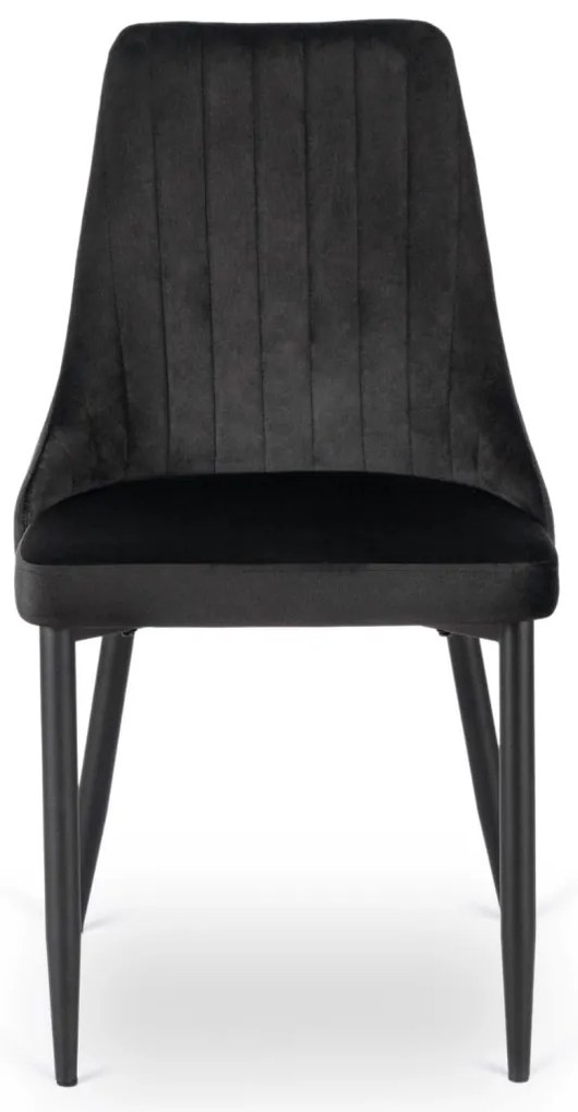 Fekete Bársony Étkezőszék. BARI