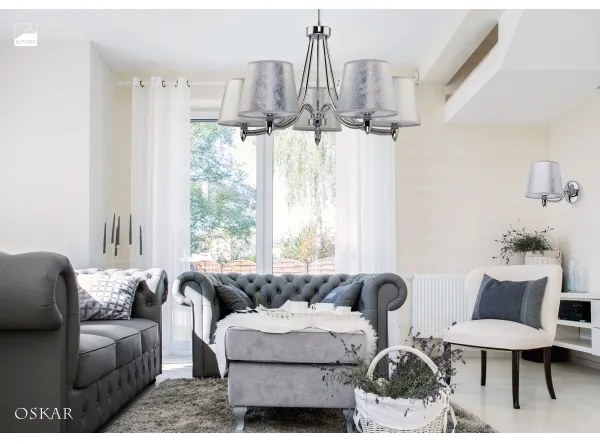 Jupiter 1514 - OR K - Fali lámpa OSKAR E27/60W