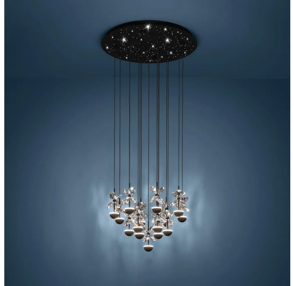 Eglo 390277 - LED Dimmelhető csillár zsinóron PIANOPOLI LED/27W/230V 3000K