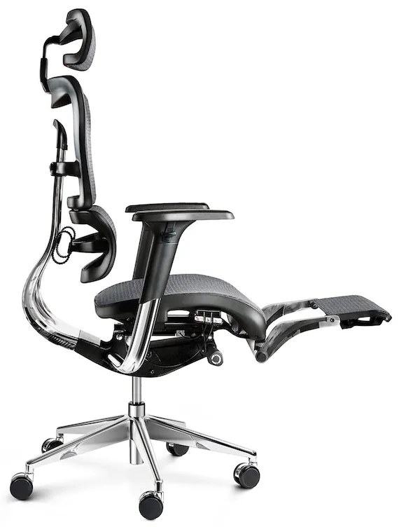 DIABLO V-MASTER ergonomikus irodai szék: fekete-szürke Diablochairs