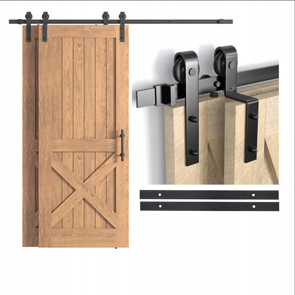 Bypass tolóajtó rendszer, 2 m