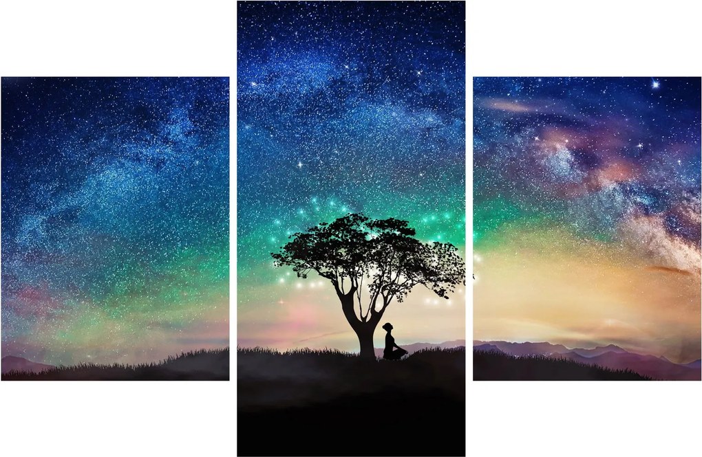 Kép - Pihenés a csillagok alatt (90x60 cm)