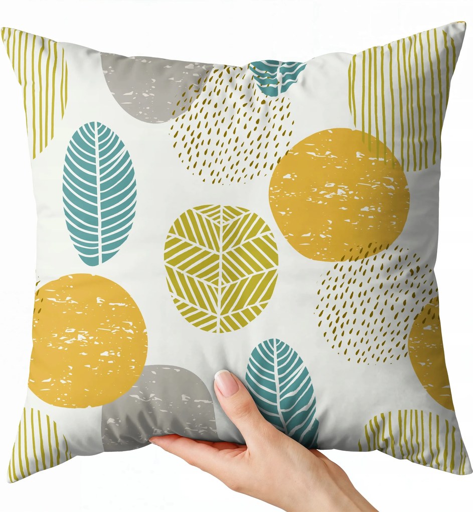 Párnahuzat 50x50 dekoratív boglárka mintás párnahuzat