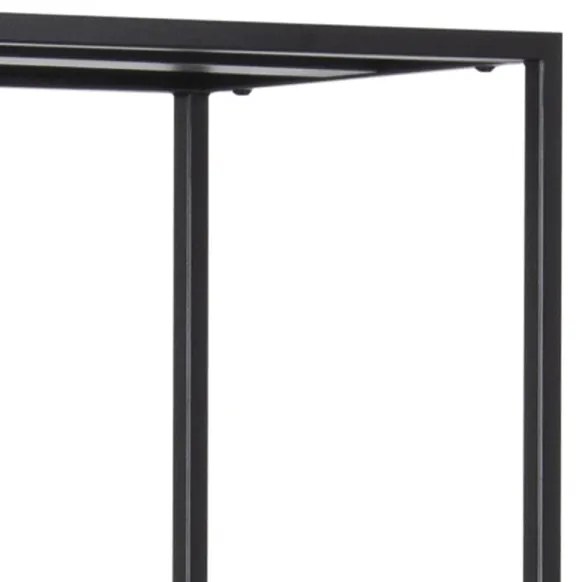 SETH fekete könyvespolc