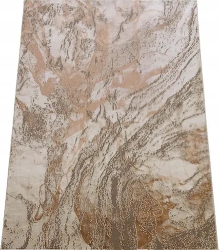 Szőnyeg 160x220 Modern Nappaliba Bézs Csillogó