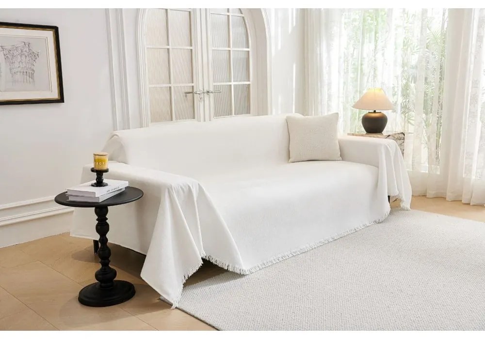 Fehér fotel huzat 70 cm Talo – Filumi