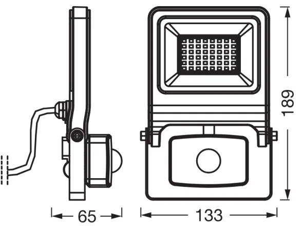 Osram - LED reflektor érzékelővel ENDURA LED/30W/230V 3000K IP44