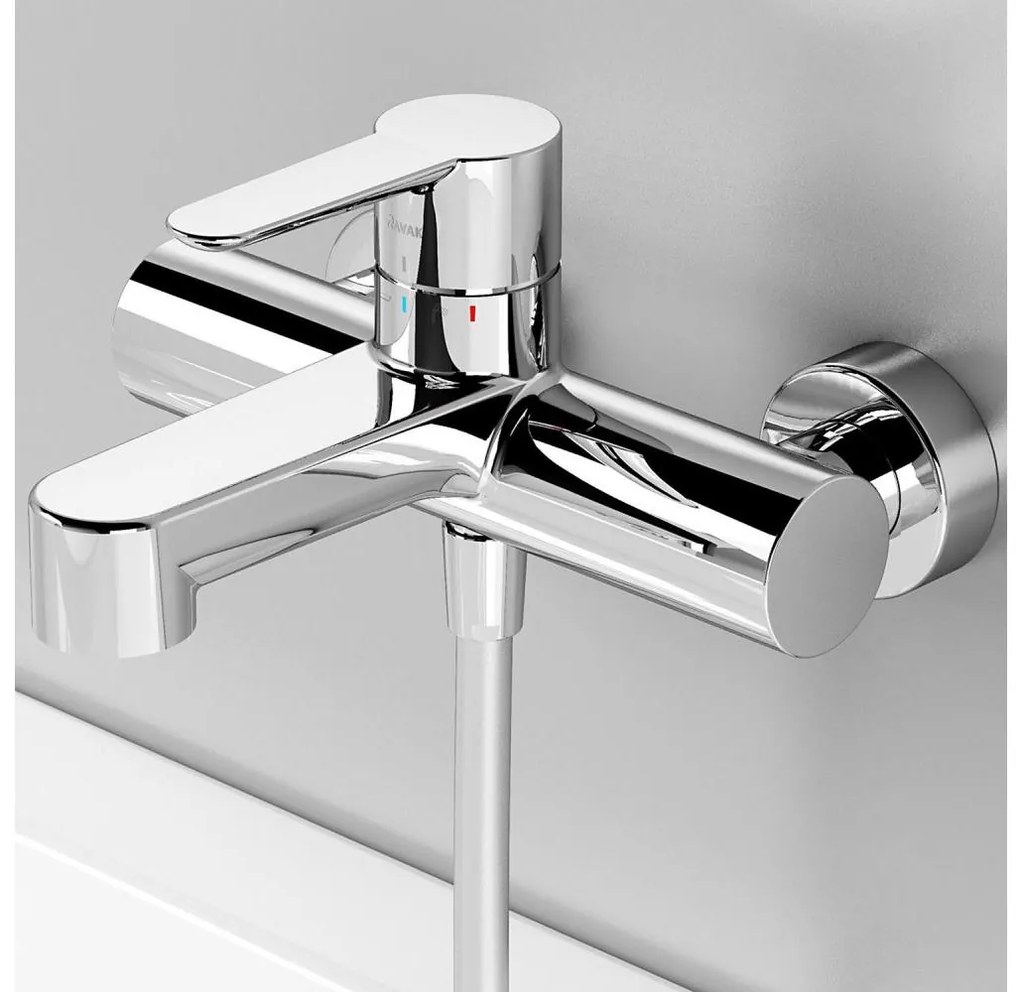 Ravak X070115 - PURI kád csaptelep, fényes króm