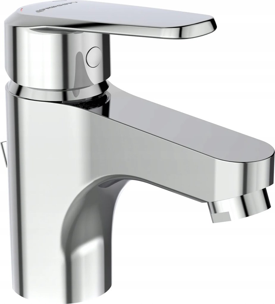 Trinnity Álló Mosdócsaptelep Automata Dugóval, Króm