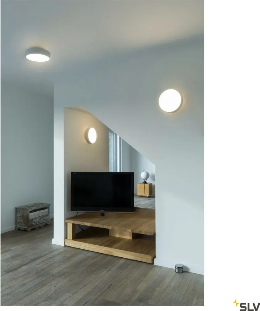 SLV 1007317 MEDO Modern Kültéri Mennyezeti Lámpa Fehér LED IP50