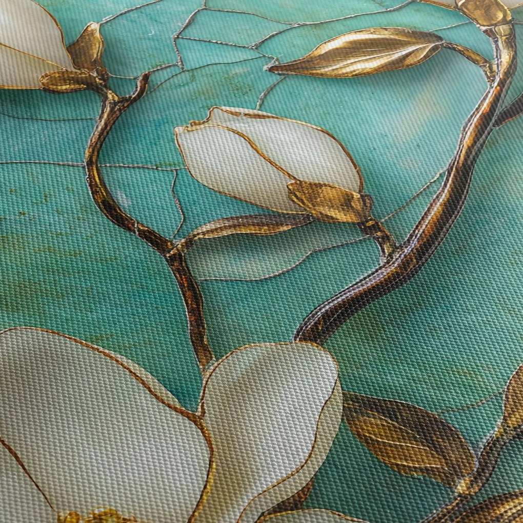 Kép - 3D magnóliák (90x60 cm)