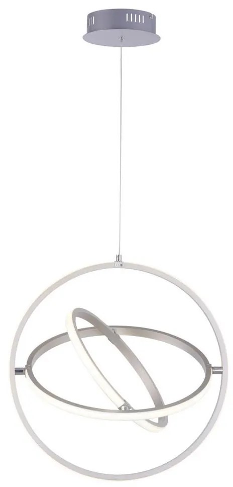 Leuchten Direkt 11260-55 - LED Szabályozható csillár zsinóron JELLA 3xLED/28W/230V