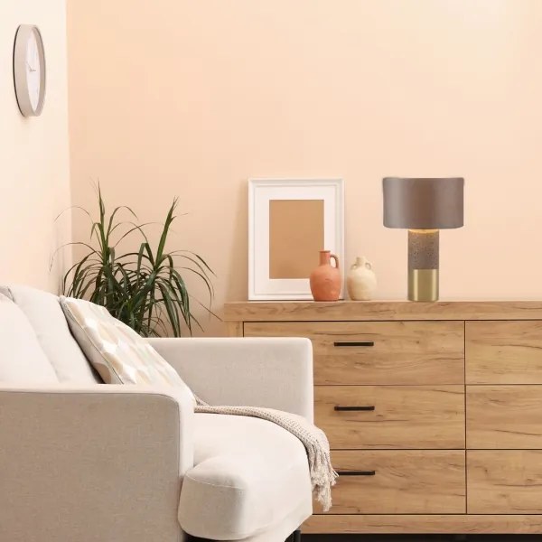 Rabalux 74219 - Asztali lámpa YELDA 1xE27/40W/230V