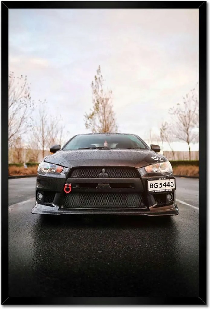 Poszterek keretben 40x60 Mitsubishi sportautó