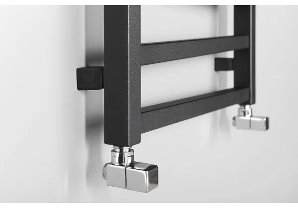 Sapho - Fürdőszobai radiátor ZIG 490W/230V 50x133 cm antracit