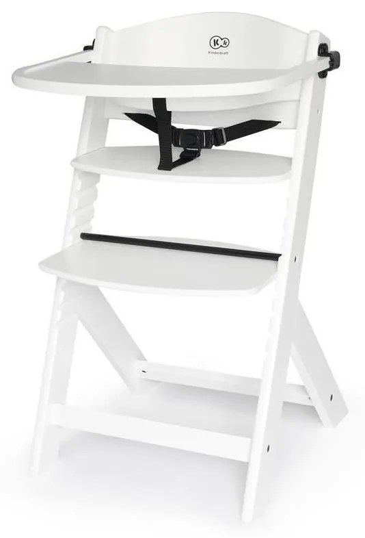 KINDERKRAFT - Gyerek étkezőszék ENOCK fehér