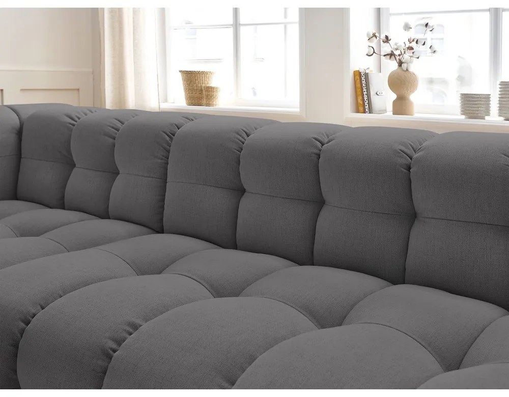 Szürke sarokkanapé Cloud – Bobochic Paris