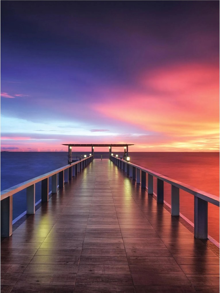 Fotótapéta móló tenger ég fotótapéta 206 x 275