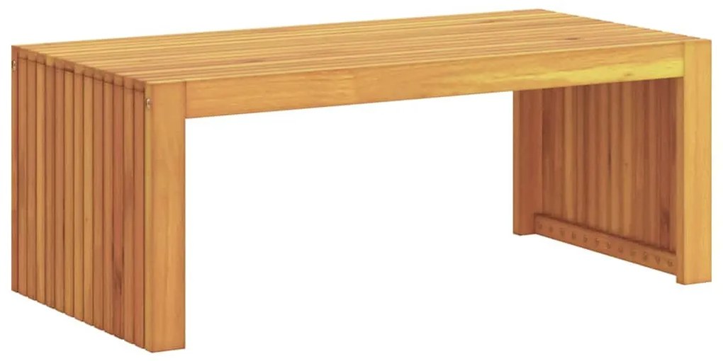 Dohányzóasztal Barna 90 x 45 x 35 cm tömör akácfa