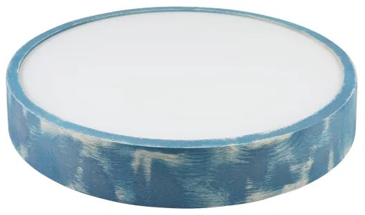 Brilagi - PINO mennyezeti lámpa 3xE27/15W/230V fenyő/kék átm. 47,5 cm