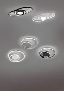 TRIO R62991187 VIO Modern LED Mennyezeti Lámpa GU10 IP44