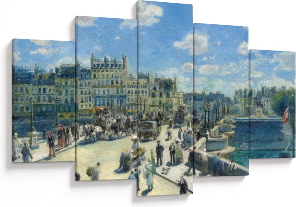 Kép - Auguste Renoir, Pont Neuf, Paris, reprodukciók (150x105 cm)