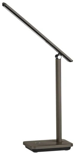 Eglo 900958 - LED Dimmelhető újratölthető lámpa INIESTA LED/3,6W/5V 1800mAh barna