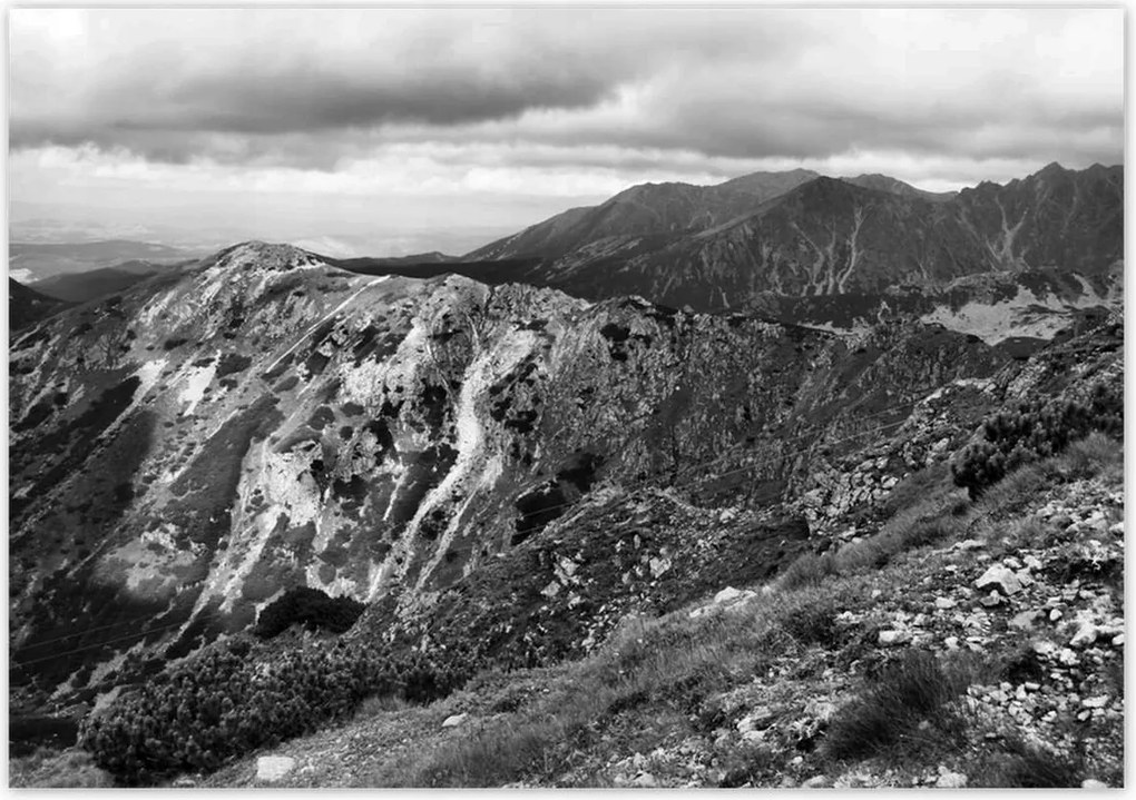 Poszterek 100x70 Tátra Lengyel hegyek Kilátás