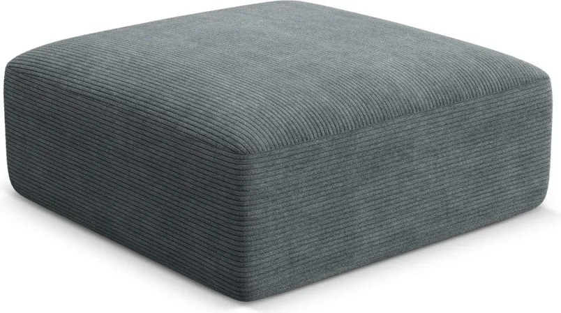 Sötétszürke kordbársony lábtartó Campi – Cosmopolitan Design