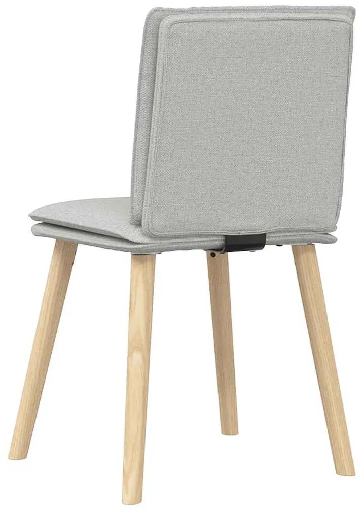 étkezőszékek 2 db Felhőszürke szövet