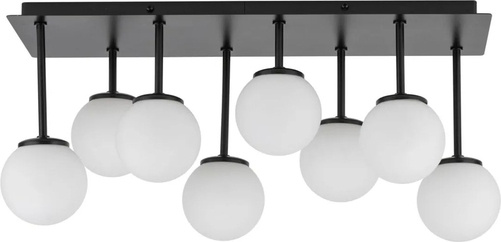 Sigma lighting modern mennyezeti lámpa tulia fehér fekete sig33497