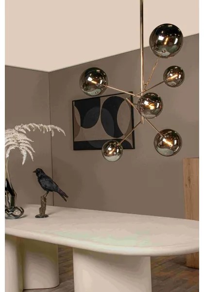 Lucide 46417/06/10 - LED Csillár rúdon ALARA 6xG4/1,5W/230V arany