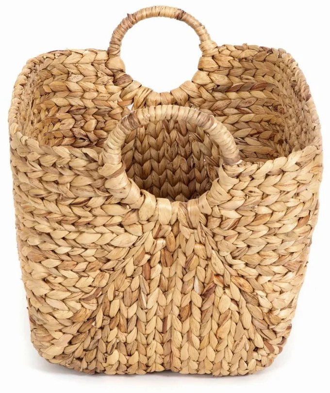 Vesszőfonott tárolókosár 56x37x31,5 cm Caracas XXL – Compactor