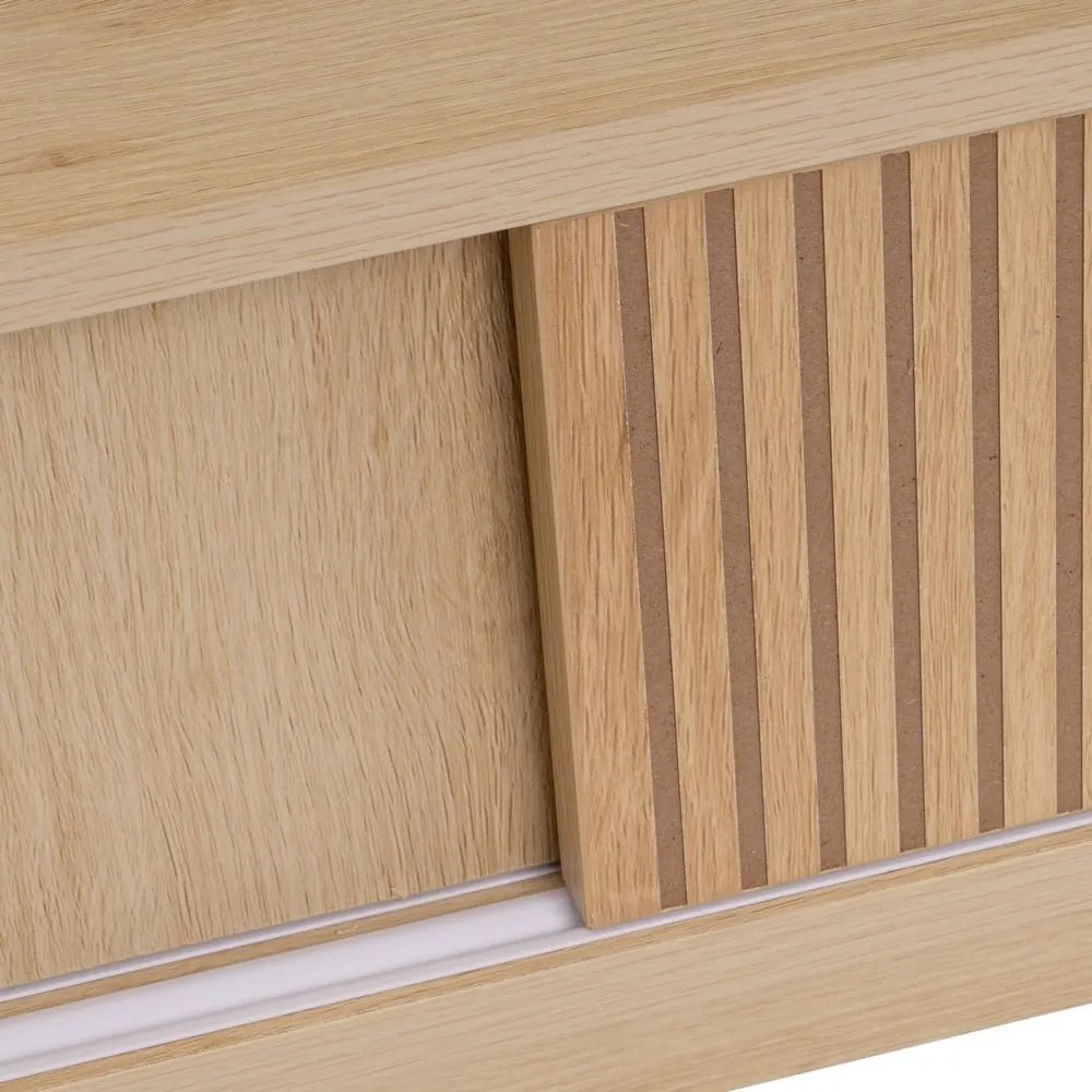 Natúr színű TV-állvány 115x48x40 cm Naroa – Casa Selección