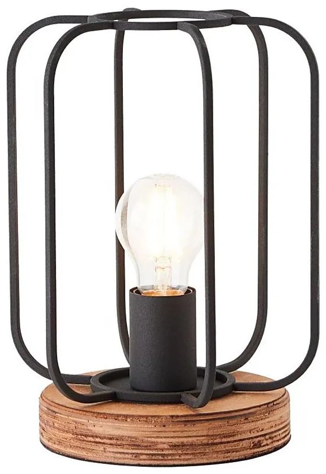 Brilliant - Asztali lámpa TOSH 1xE27/40W/230V nyárfa