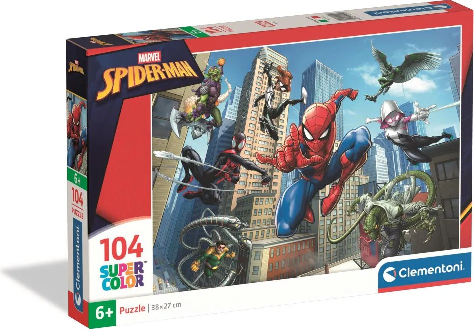 Pókember Enemy 104 db-os puzzle Clementoni