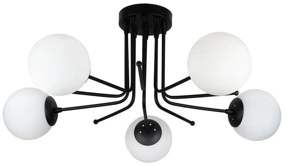 Star fekete mennyezeti lámpa, magasság 34 cm - Squid Lighting