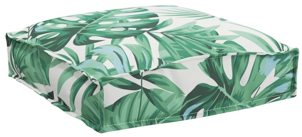 Raklap párna ülőfelülethez 2 pcs Levélminta 40 x 40 x 8 cm